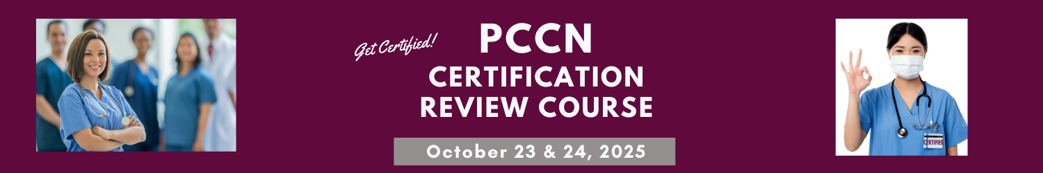 PCCN Certification Review Course (2-Day) Banner